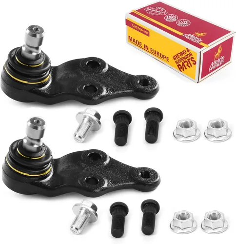 Vista 222 de Metrix - 2 juntas de rótula superior delantera K3134T para Dodge Ram 1500 4WD 94-01, Ram 2500 4WD 94-99, Jeep Cherokee 84-01, Wrangler 97-17