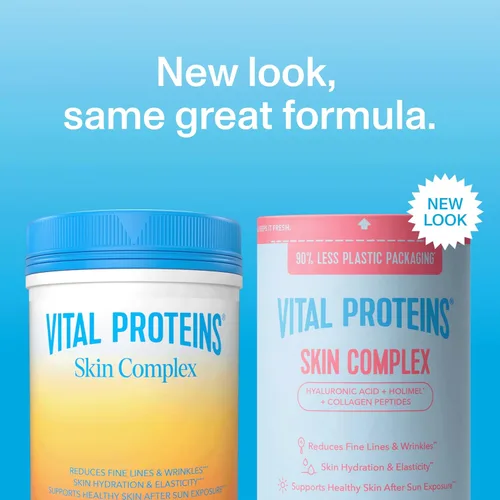 Vista 4 de Vital Proteins Péptidos de colágeno para mujeres - 20 g de colágeno hidrolizado, vitamina C, ácido hialurónico, reduce líneas finas y arrugas