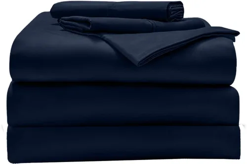 Vista 13 de Sábanas de tamaño Queen con cabezal dividido superior para cama ajustable, 800 hilos, 100% algodón egipcio, juego de ropa de cama de 4 piezas