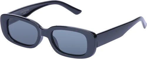 Vista 9 de COCOSAND Lentes de sol polarizados para niños, flexibles, retro, rectangulares, hipster, para adolescentes, jóvenes, niños y niñas de 8 a 12 años