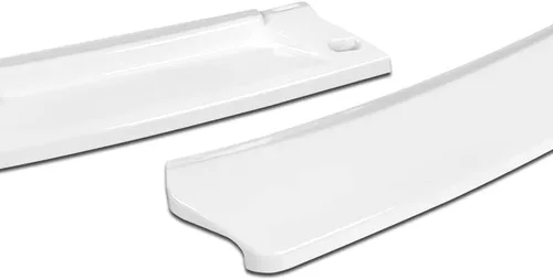 Vista 3 de Kit de 3 bordes de parachoques delantero compatibles con Chevrolet Cruze 2011-2014, alerón de protección divisor estilo STP, difusor de aire