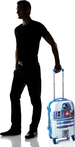 Vista 7 de American Tourister Star Wars - Maleta rígida con ruedas giratorias., R2D2), 65777-4431