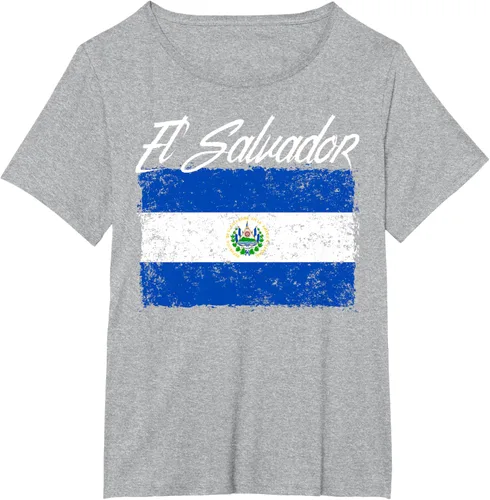 Vista 70 de Camiseta Salvadoreña Bandera El Salvador