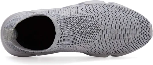 Vista 3 de Casbeam Zapatos deportivos para caminar y correr para niños y niñas, transpirables, ligeros, ligeros, a la moda (babero para niños pequeños)
