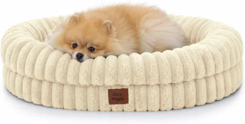 Vista 9 de Cama ortopédica para perro, funda lavable, sofá de piel Gris oscuro