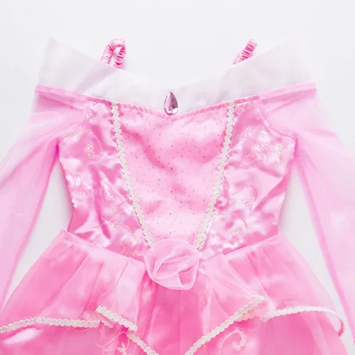 Vista 6 de Disfraz de princesa para niñas disfraz para fiesta de cumpleaños