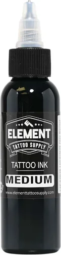 Vista 27 de Element Tattoo Supply - Tinta negra para tatuaje, 8 onzas, tinta negra Negro