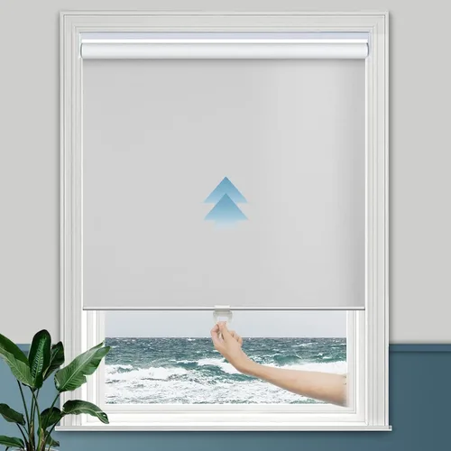 Vista 19 de Persilux Persianas Enrollables para Ventana Persianas sin Cordones para Ventana 100% Opacas Persianas Enrollables Protección UV Persianas de Ahorro