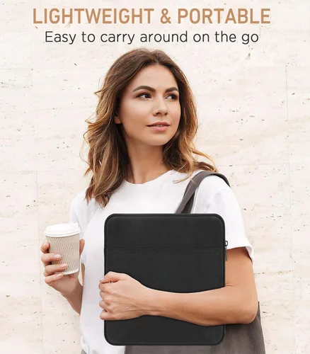 Vista 6 de Moko Funda para Kindle compatible con Kindle Scribe de 10.2 pulgadas (versiones 2024 y 2022), funda protectora con doble bolsillo y soporte