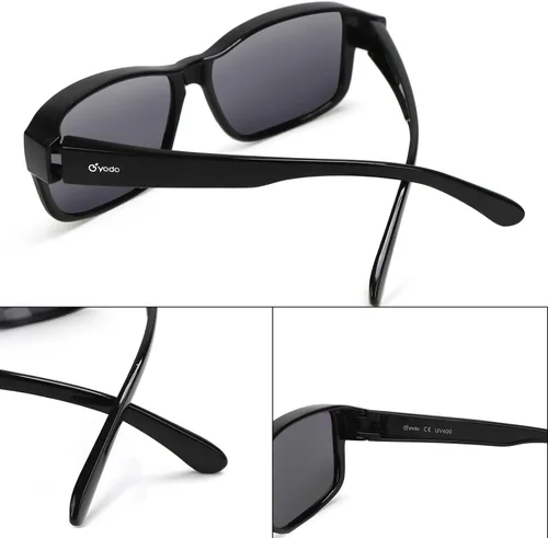 Vista 4 de yodo Gafas de sol ajustadas con lentes polarizadas para hombres y mujeres