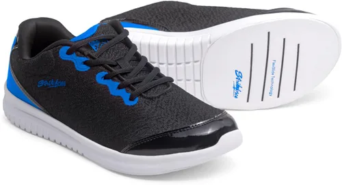 Vista 7 de KR Strikeforce Glitz - Zapatillas de boliche atléticas para mujer, para diestros o zurdos Negro/Azul