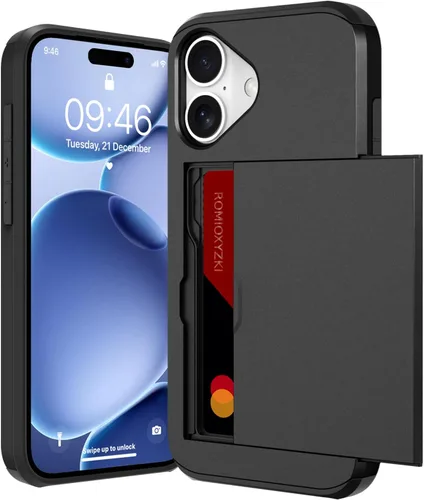 Vista 39 de ZIYE Compatible con iPhone 12 Pro Max Funda tipo cartera con tarjetero, Funda de dos capas antiarañazos con bolsillo oculto, Funda protectora a Verde