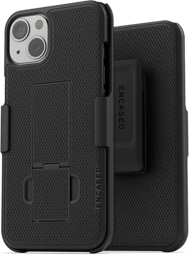 Vista 11 de Encased Funda para cinturón iPhone 11 con clip (Serie DuraClip) Funda ultradelgada con funda (Negro)