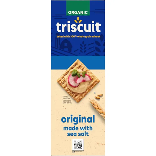 Vista 18 de Triscuit Galletas originales orgánicas) sin OMG, 7 onzas (paquete de 6)