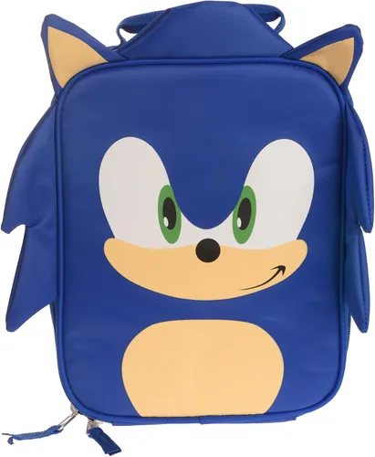 Vista 5 de AI ACCESSORY INNOVATIONS Sonic The Hedgehog - Lonchera aislada Amy Rose Mini enfriador para juegos con características 3D y mango acolchado