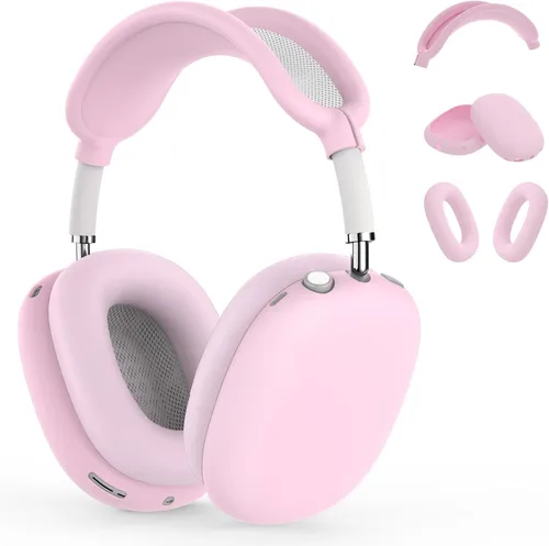 Vista 23 de Funda de silicona para AirPods Max 2/AirPod Max (2026/2024/2020), verde Verde militar-C3