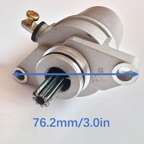 Vista 4 de Motor de arranque para Polaris Predator Sportsman Scrambler Outlaw 50 Predator Scrambler 90 SMU0284 SMU0273 650511 410-54058 41054058 18644N 18644