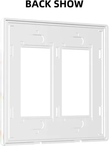 Vista 347 de Placa de Interruptor de Luz Azul de 1 Gang, Placa de Pared Decorativa de Palanca Individual, Cubierta de Placa de Pared de Palanca, Placa Frontal