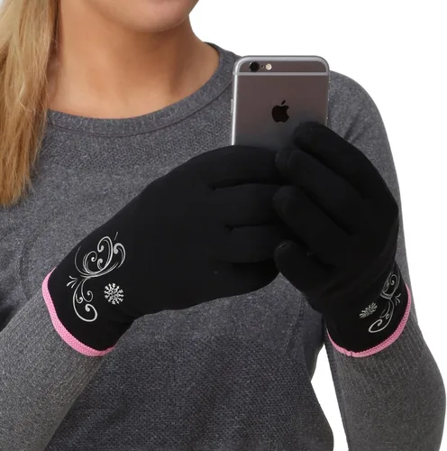 Vista 5 de TrailHeads Guantes de correr para mujer Guantes para pantalla táctil Accesorios para correr de invierno