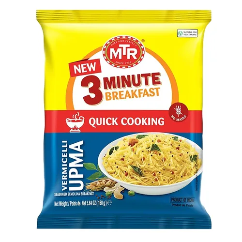 Vista 11 de MTR 3Mins Poha Mix Instant Food - Comida india lista para comer, 5.64 oz, 6
