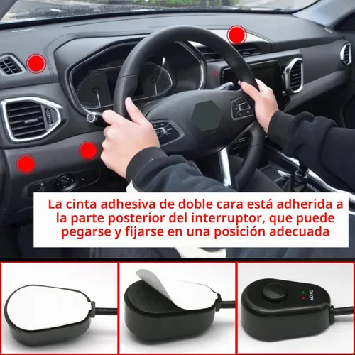 Vista 6 de Kit de arnés de cableado de barra de luces LED, interruptor de encendido y apagado DC12V, fusible de cuchilla de relé de alimentación de 14 AWG, kit