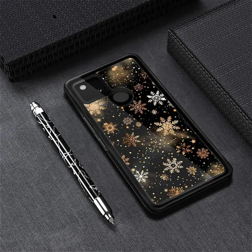 Vista 572 de Compatible con Google Pixel 4A 5G Mobile Case Creative Acrylic Panel trasero Silicona Protección Grip especialmente diseñado para Google Pixel 4A 5G