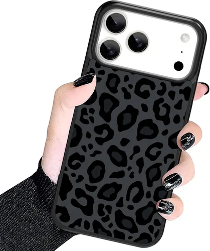Vista 28 de KANGHAR - Funda para iPhone 11 [Compatible con Magsafe] Patrón estampado de leopardo Lindo guepardo Funda protectora magnética para niñas, mujeres