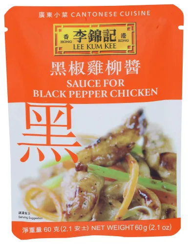 Vista 9 de Lee Kum Kee Salsa para cerdo agridulce y costillas de repuesto, bolsas de 2.8 onzas (paquete de 12)
