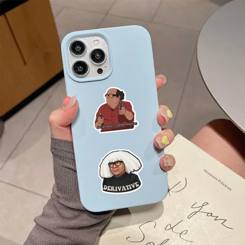 Vista 6 de CHVISO Danny Devito - Paquete de 53 calcomanías de memes, Frank Reynolds, calcomanías Always Sunny