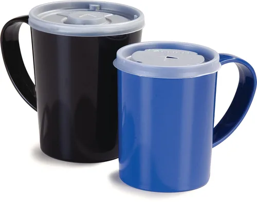 Vista 11 de Carlisle FoodService Products Taza Taza de Café de Plástico con Asa Grande para Bufés, Hogar y Restaurante, Tritan, 12 Onzas, Negro, (Paquete de 12)