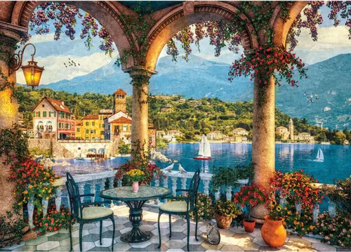Vista 11 de Anatolian Puzzle - Blooming Paris, rompecabezas de 3000 piezas #4919, multicolor