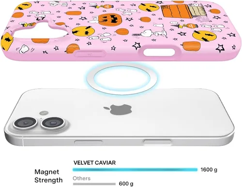 Vista 365 de VELVET CAVIAR Funda para iPhone 15, compatible con MagSafe, probada contra caídas de 10 pies, fundas protectoras de diseño, leopardo color rosa