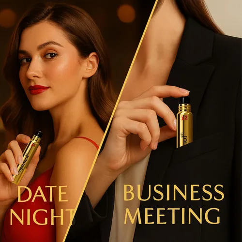 Vista 5 de Pherolec Global COPULINOL X2 100% feromonas para mujeres, feromonas de fuerza Perfumes para mujeres, aceite esencial de colonia, perfume de viaje