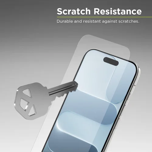 Vista 3 de PureGear Protector de pantalla para Apple iPhone Air (2025), vidrio templado HD de máxima claridad, cobertura completa, ajuste compatible