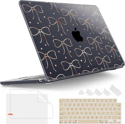 Vista 16 de Tuiklol Funda rígida para MacBook Air 2026, 2025, 2024, 2023, modelo M5, A3448, M4, A3241, M3, A3114, M2, A2941, funda rígida para MacBook de 15.3
