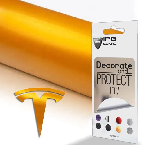 Vista 41 de IPG Compatible con Tesla Modelo 3 Juego de calcomanías (Set de 9 logotipos) Adhesivos para personalizar tu vehículo