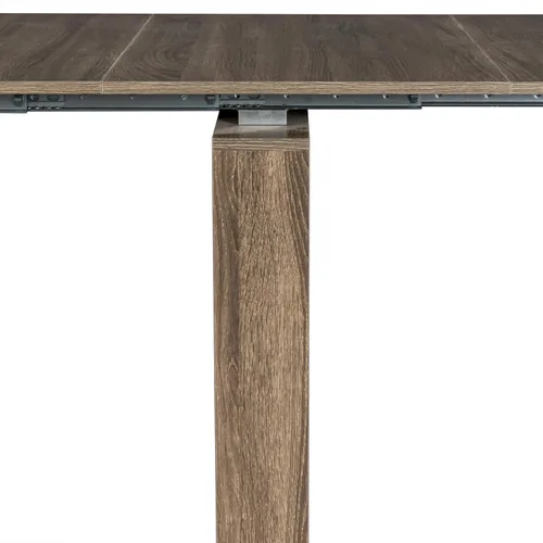 Vista 7 de JOYSOURCE Mesa de comedor extensible para hasta 12 personas de 20 a 119 pulgadas, ajustable, grande, extra larga, rectangular, ahorro de espacio
