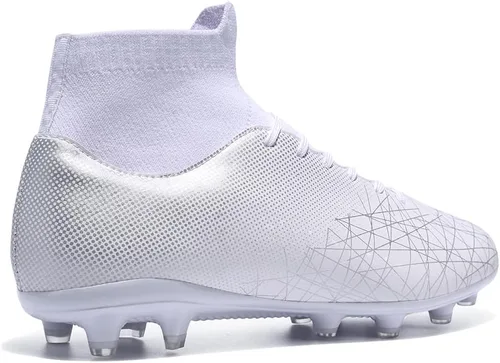 Vista 3 de Tacos de fútbol profesionales para hombre, zapatos de entrenamiento con picos altos, transpirables, atléticos, botas de fútbol para exteriores e