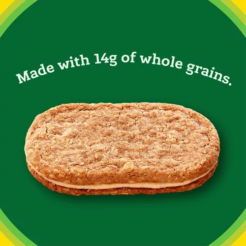 Vista 3 de Nature Valley Sándwiches de galletas, mantequilla de almendras, 5 unidades, 6.75 onzas (paquete de 12)