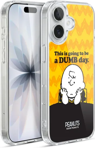 Vista 196 de Head Case Designs Funda de gel suave con licencia oficial de Peanuts Autumn Charlie Brown compatible con Apple iPhone 7 Plus/iPhone 8 Plus