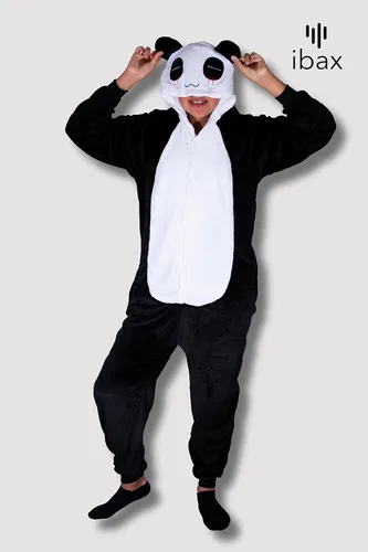 Vista 2 de IBAX Pajamas Adult Unisex Animal and character Costume, Onesie, Cosplay. Flannel One Piece Pajamas Sleepwear.