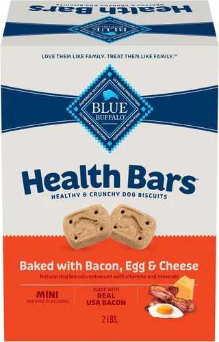 Vista 14 de Blue Buffalo Health Bars Galletas para Perros Crujientes, Horneadas al Horno con Ingredientes Naturales, Calabaza y Canela, Bolsa de 16 onzas