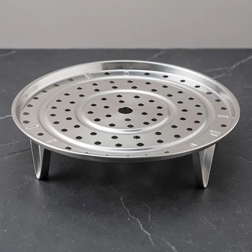 Vista 8 de 7pcs Stainless Steel Steam Tray Insert with Detachable Feet