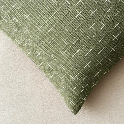 Vista 59 de MIULEE - Juego de 2 fundas de almohada decorativas de lino de arpillera navideñas, modernas, estilo campestre, rústicas, tejidas, con textura