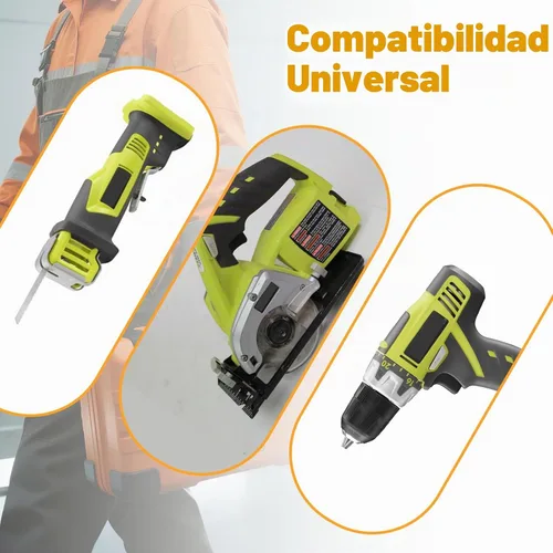 Vista 7 de Shentec Paquete de 2 baterías de 3.0Ah 12V compatibles con RYOBI CB120L