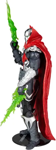 Vista 4 de McFarlane Toys Mortal Kombat Malefik Spawn Figura de acción de 7 pulgadas con accesorios
