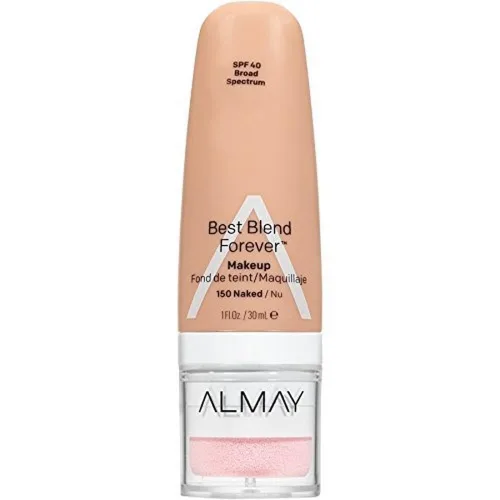 Vista 9 de Almay Best Blend Forever - Base de maquillaje, porcelana, 1 onza líquida, SPF 40 de amplio espectro
