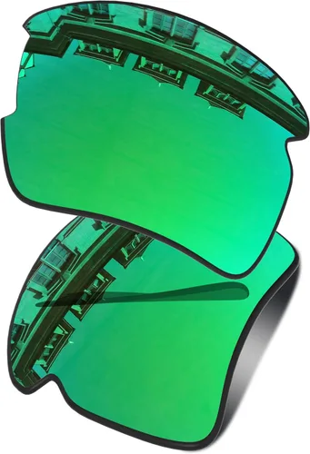 Vista 27 de Polarized Lenses Replacement for Oakley Flak 2.0 XL OO9188 59mm Abrigo de espejo negro polarizado