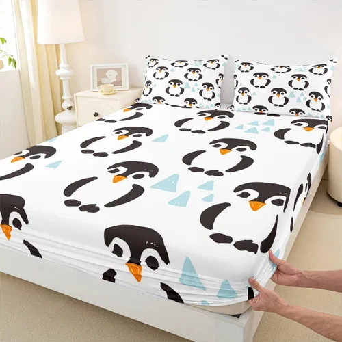 Vista 16 de Homewish Sábana bajera ajustable con diseño de bandera estadounidense de camuflaje para niños, tamaño individual, silueta de cuernos de ciervo