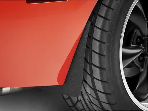 Vista 2 de Juego de protectores contra salpicaduras sin taladro, delanteras y traseras para Mustang 2015-2020 GT Ecoboost V6